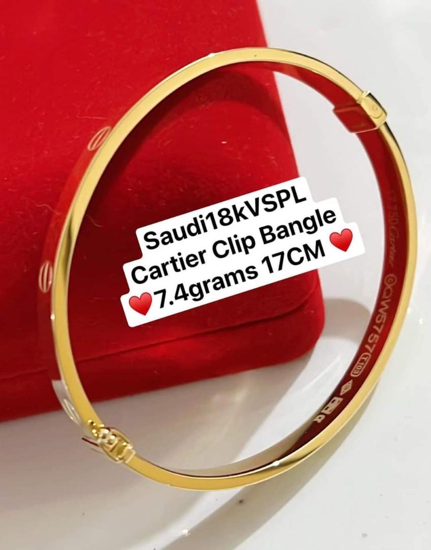 cartier love bracelet clip lock