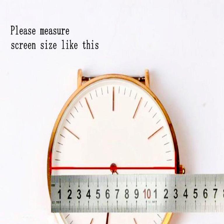Universal round discount watch screen protector