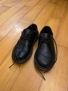 小童／kid Dr Martens 返學黑色皮鞋 UK1062960478552321110