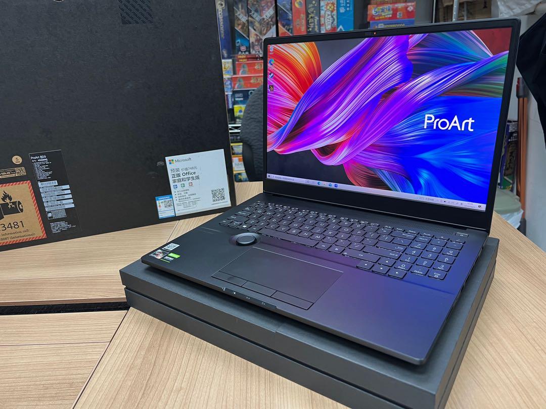 Asus Studiobook 16 5900hx rtx3060 3060 2k creator laptop