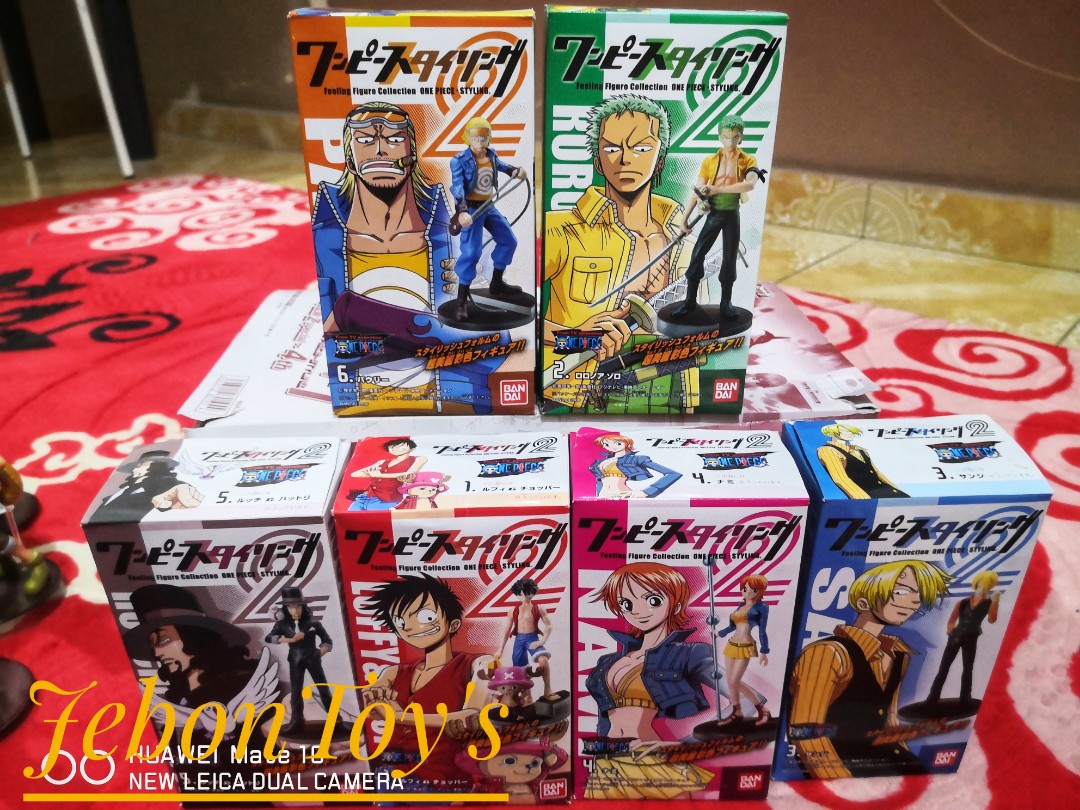 Original Bandai One Piece Styling Feeling Figure Collection Set No2 Toys Games Action Figures Collectibles On Carousell