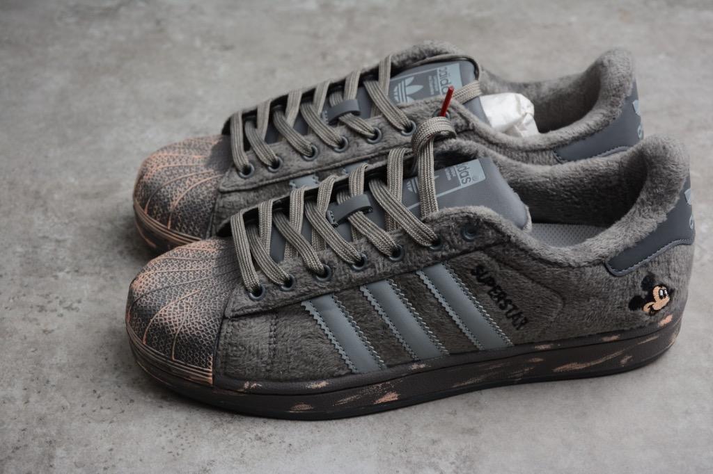 Adidas originals superstar grey on sale