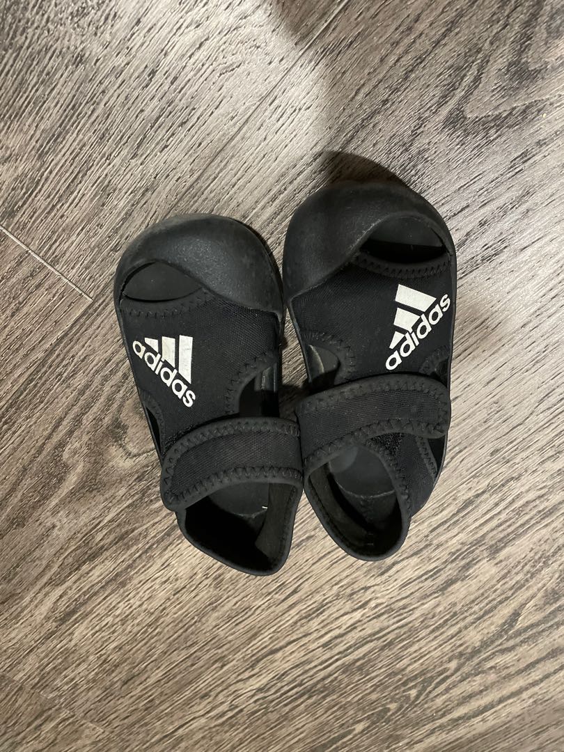 Adidas sandals toddler, Babies & Kids, Babies & Kids Fashion on Carousell