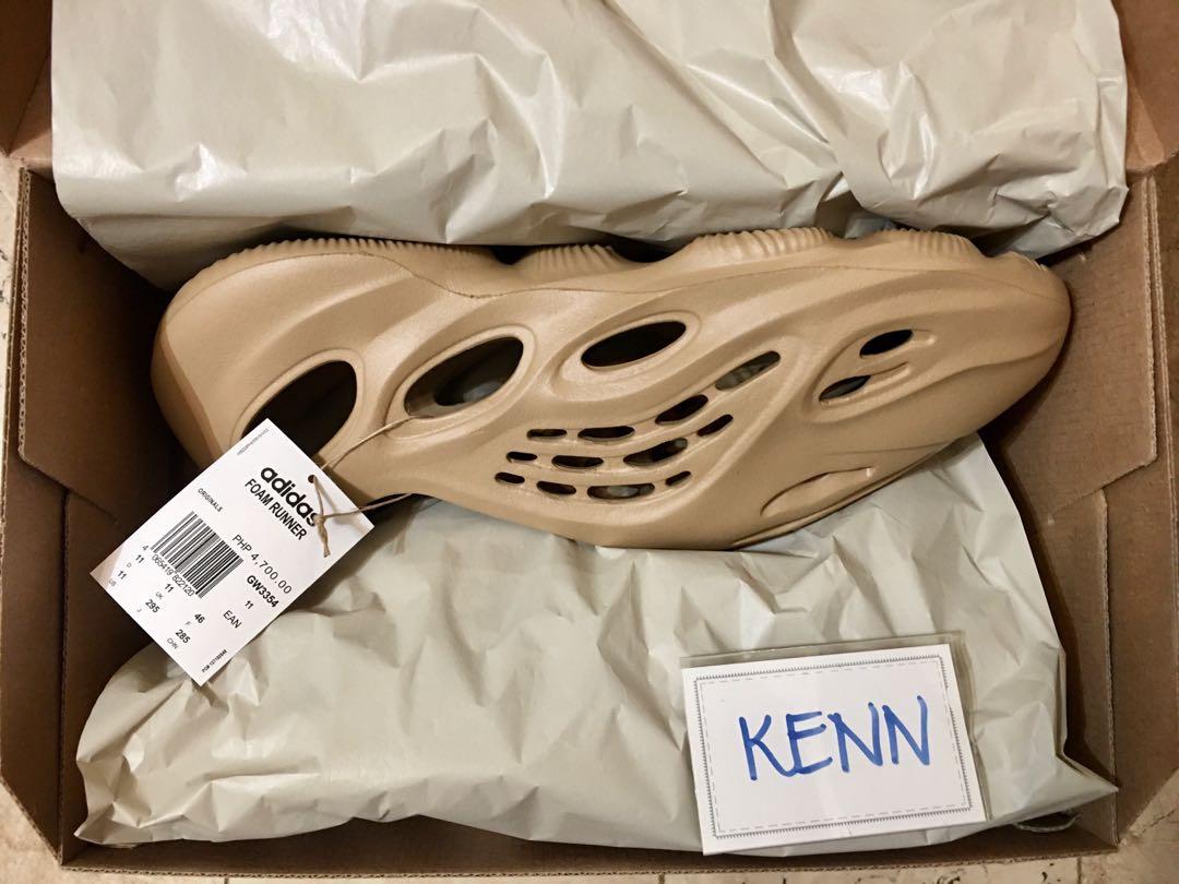 Adidas Yeezy Foam Runner Ochre size 11, Men's Fashion, Footwear, Slippers u0026  Slides on Carousell