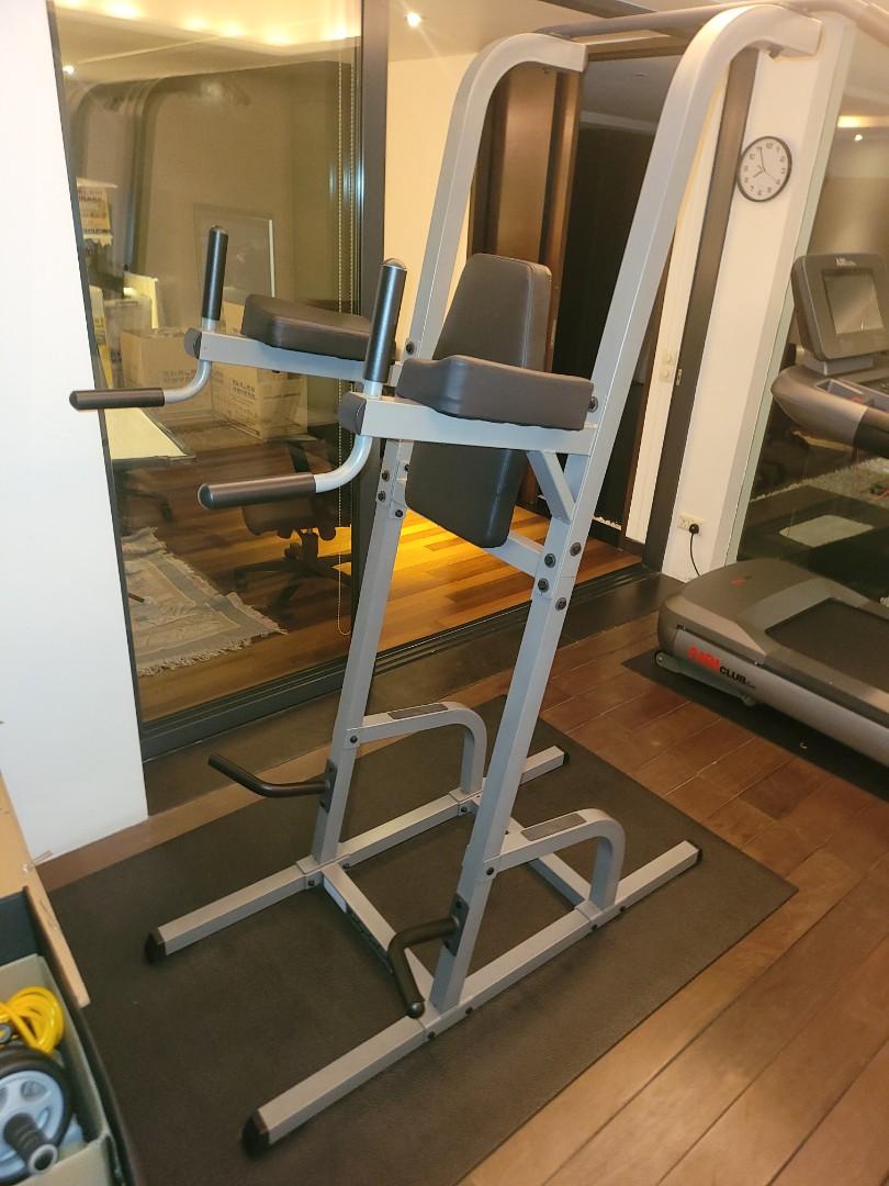 Body solid vertical knee raise dip pull up cheap