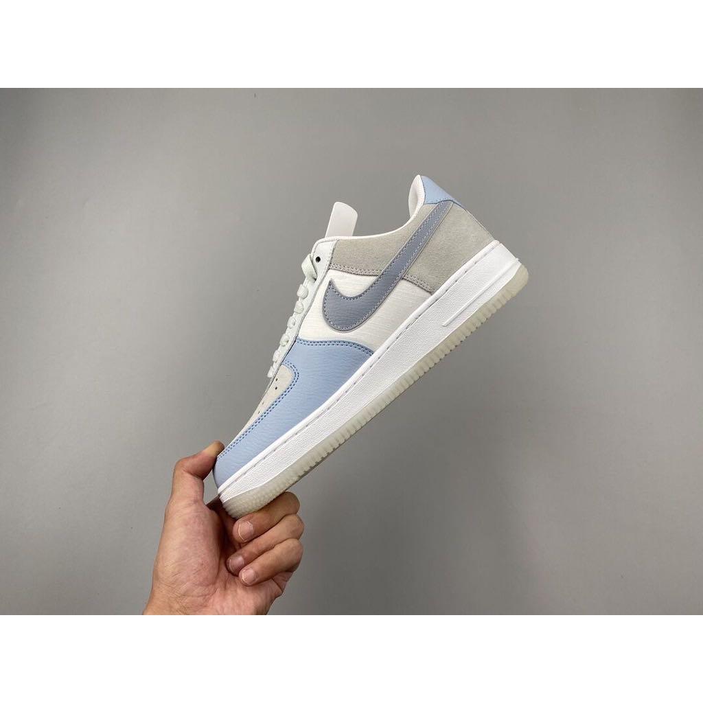 Nike air force sales one light armory blue