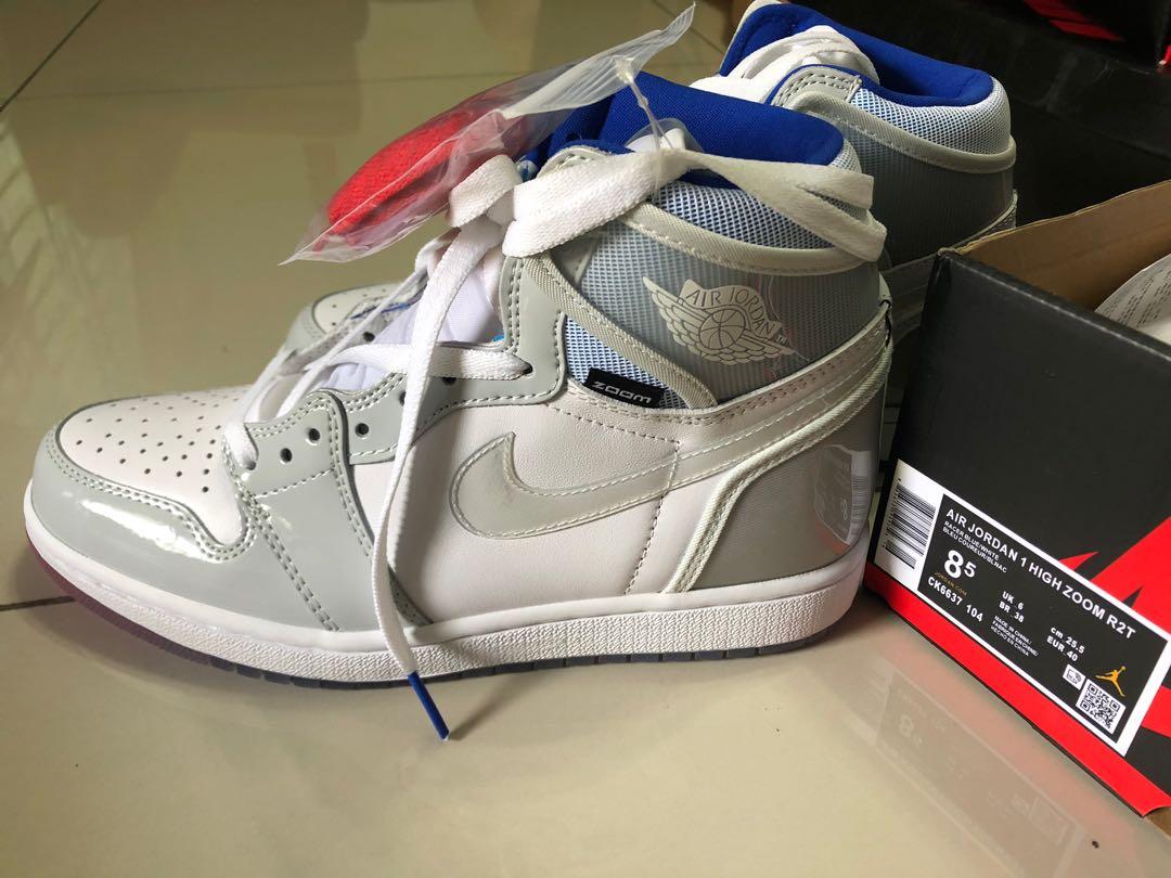 Nike air jordan 1 high zoom r2t white sales