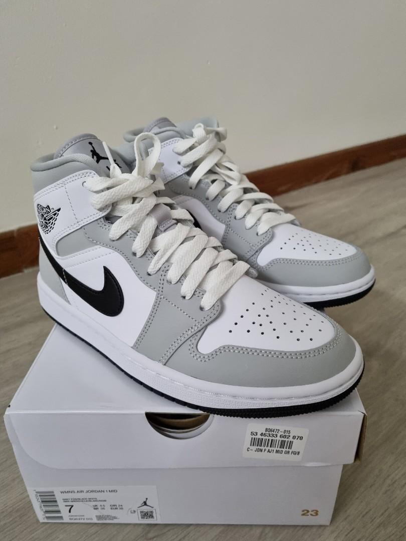 NIKE Air Jordan 1 MID WMNS, Women's Fashion, Footwear, Sneakers on Carousell