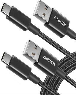 Anker USB-C High Speed Nylon Cable 6ft Dark Gray