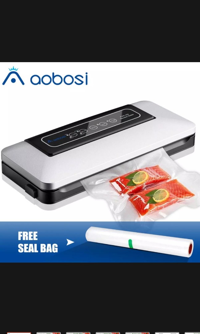 Aobosi Vacuum Food Sealer, TV & Home Appliances, Kitchen Appliances, Other Kitchen Appliances on