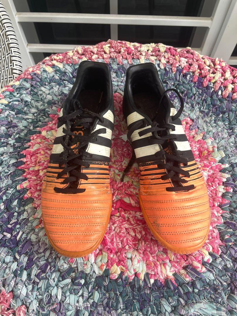 Adidas futsal shoes on sale orange