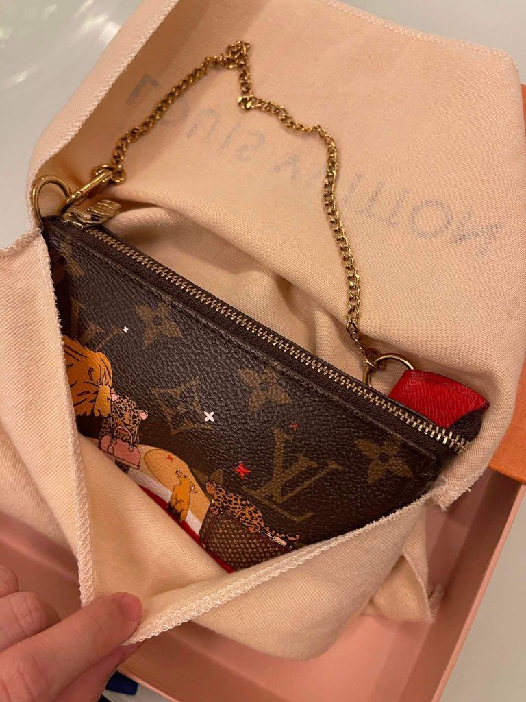 Louis Vuitton 2018 Christmas Animation Victorine Wallet Monogram Canvas