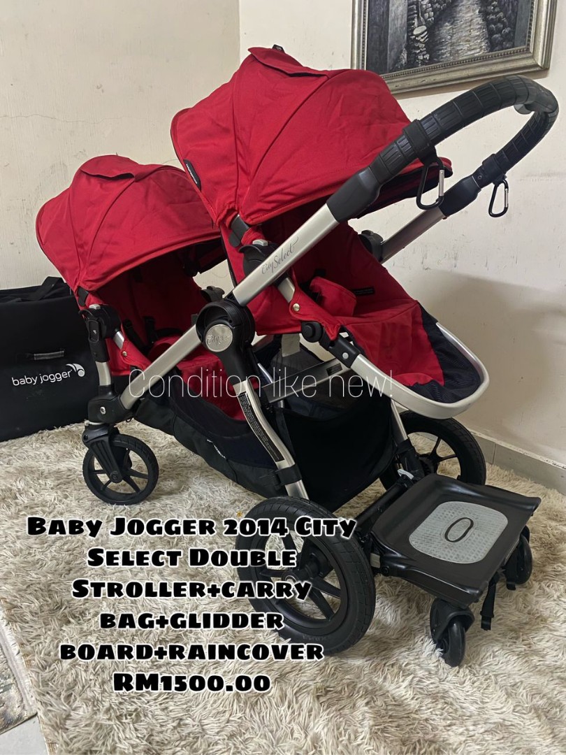 city select double stroller 2014