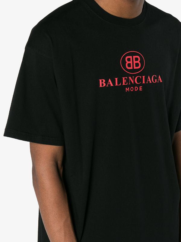 Balenciaga Bb Mode Tee, Men'S Fashion, Tops & Sets, Tshirts & Polo Shirts  On Carousell
