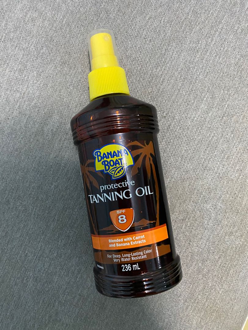 banana boat tanning oil, Beauty & Personal Care, Bath & Body, Body Care on Carousell
