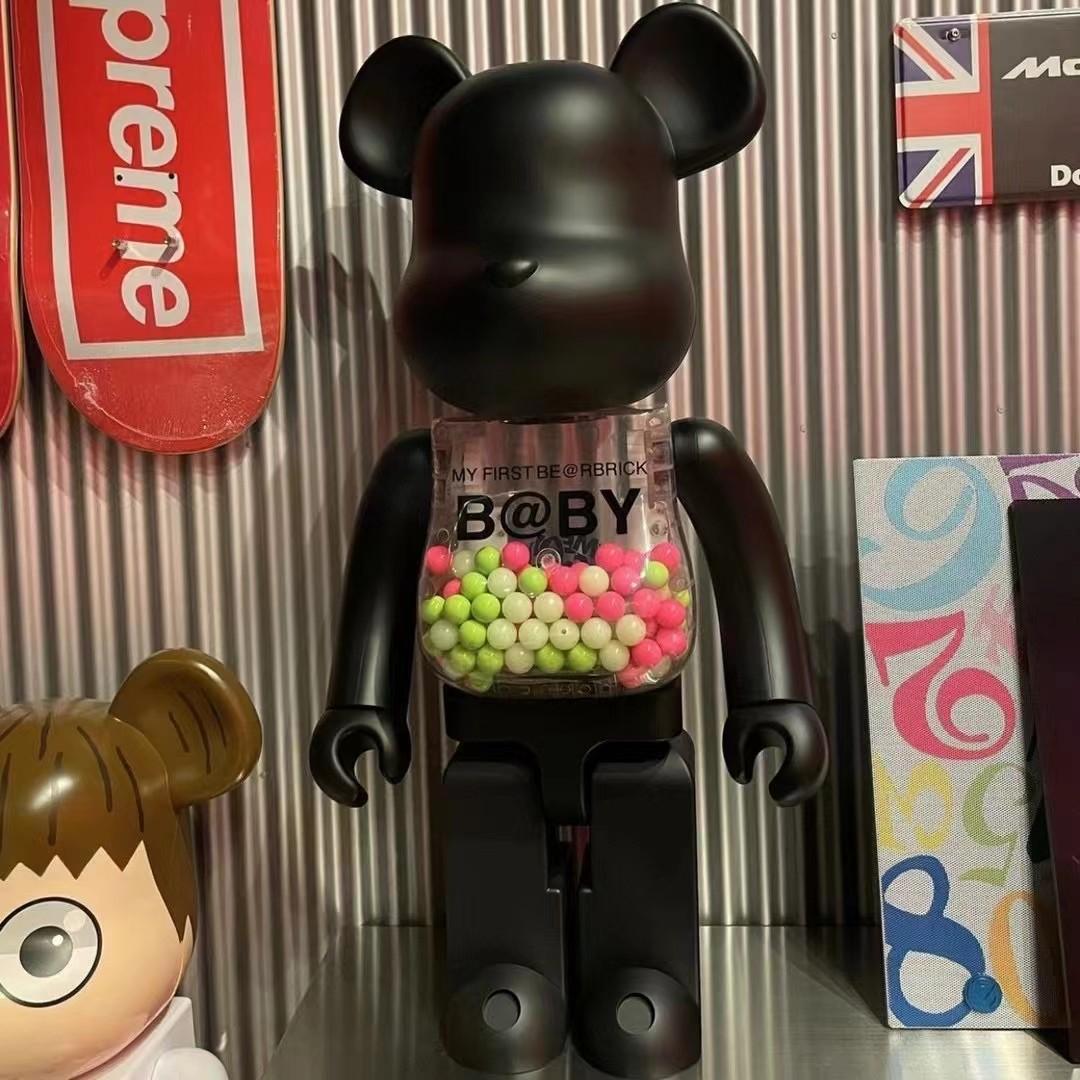 MY FIRST BE@RBRICK B@BY MATT BLACK 1000％-