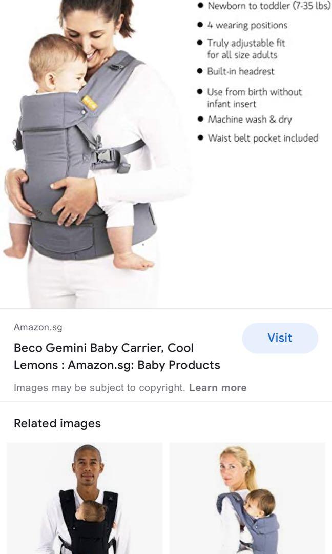 Beco baby carrier Babies Kids Going Out Carriers Slings on