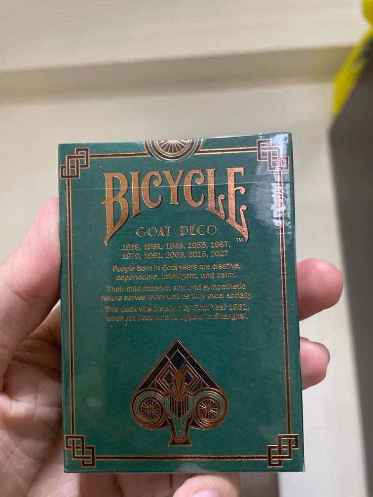 Bicycle goat online deco playing cards