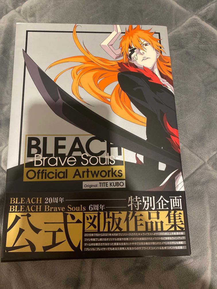 Bleach brave souls official artworks, Hobbies & Toys, Books & Magazines, Comics & Manga on Carousell