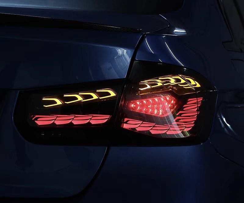 BMW F30 Dragon Scale Tail Light, Car Accessories, Accessories on Carousell