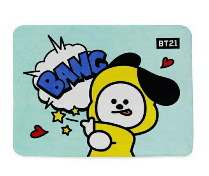 BT21 fleece blanket chimmy Hobbies Toys Memorabilia Collectibles K Wave on Carousell
