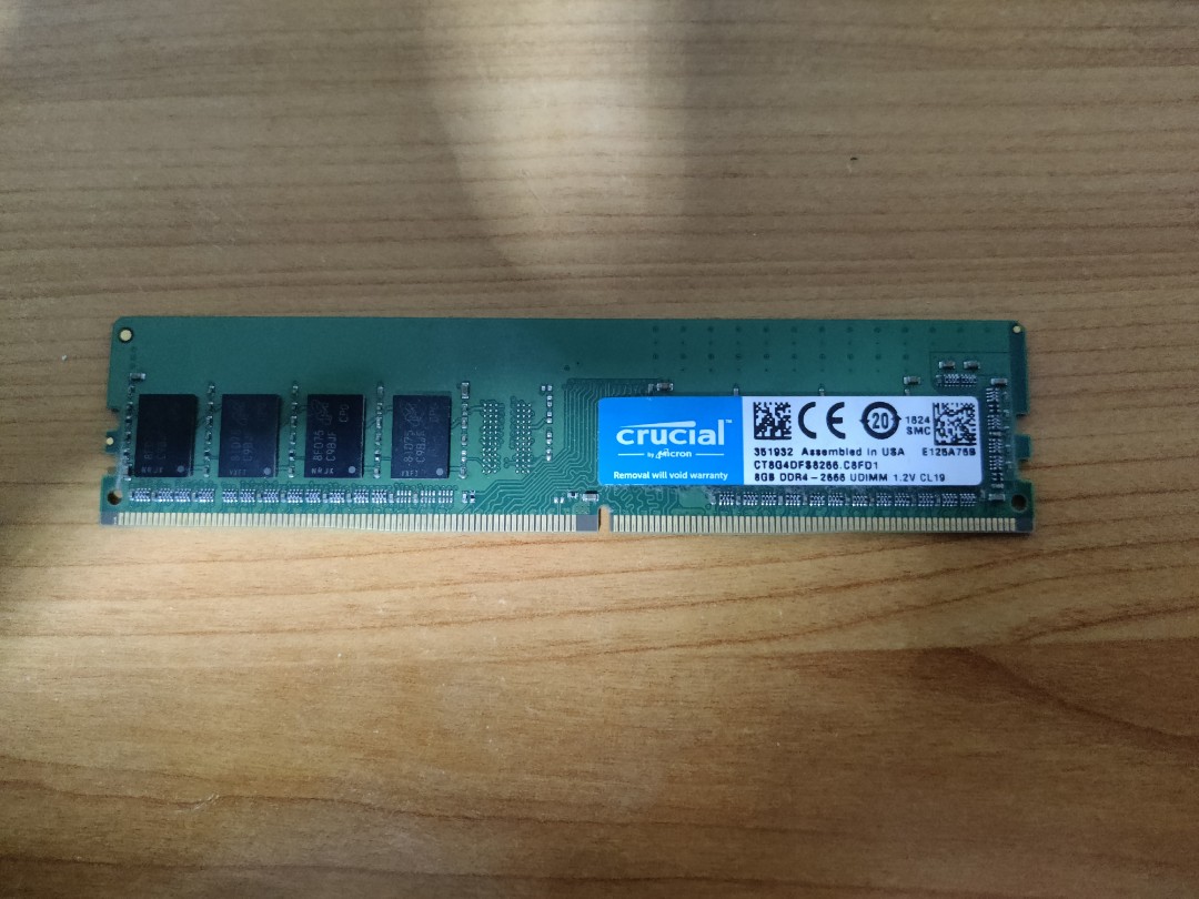 Buy Crucial Desktop Ram, 8GB (8GBx1) DDR4 2666MHz