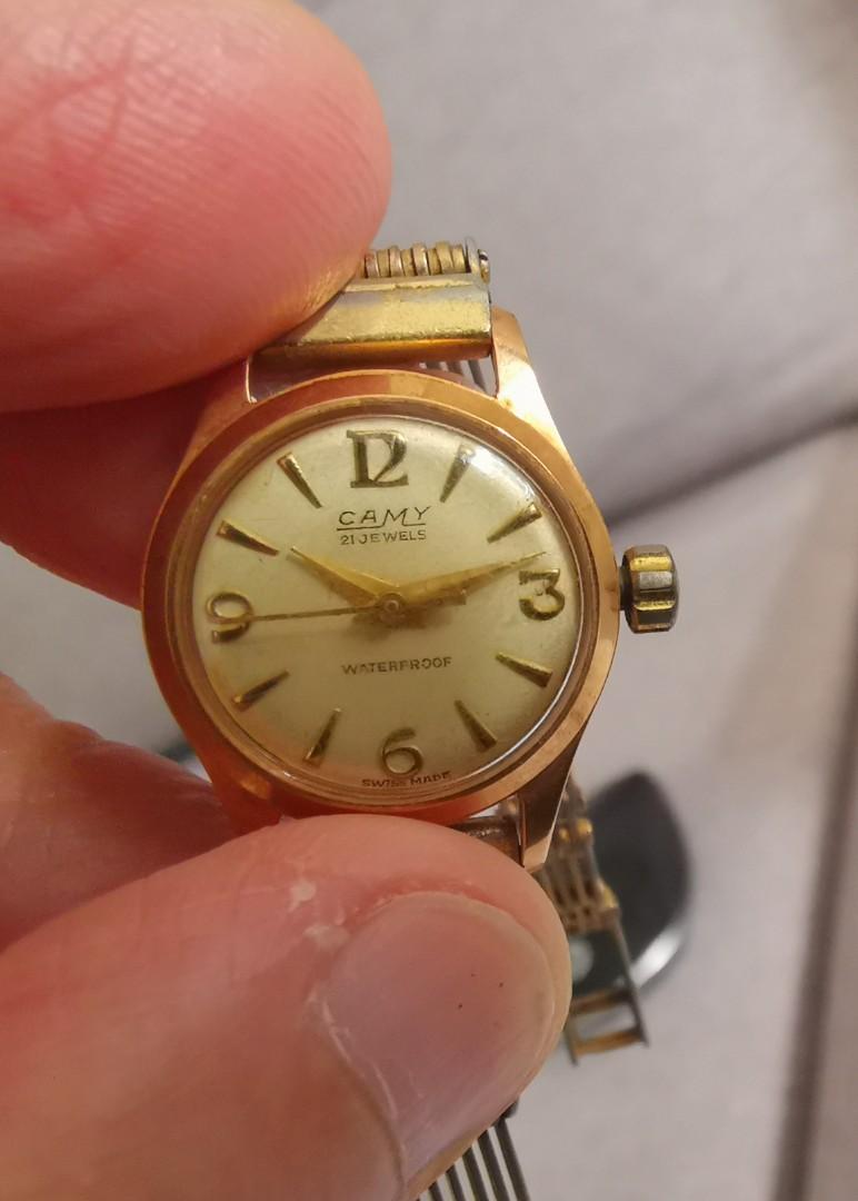 Camy shop gold watches