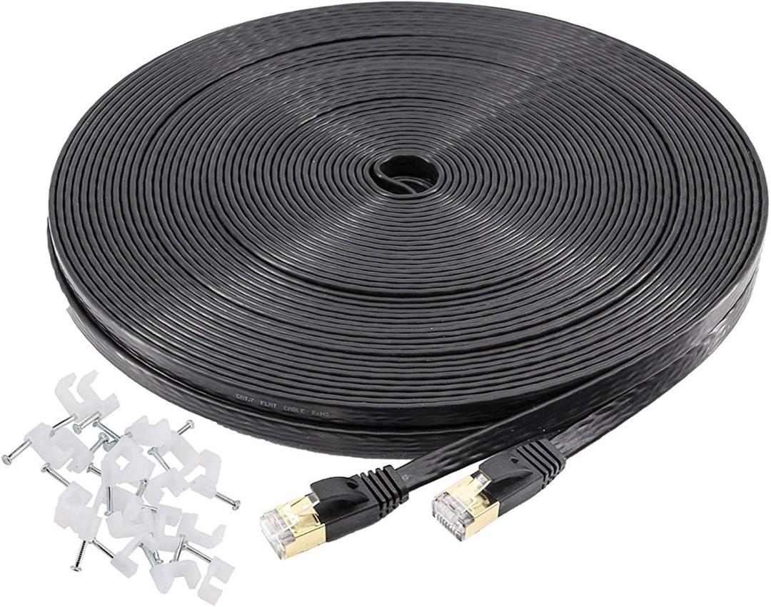 2m 6ft CAT 7 SSTP LAN Direct Ethernet Cable Network Patch Shielded 10Gbps 