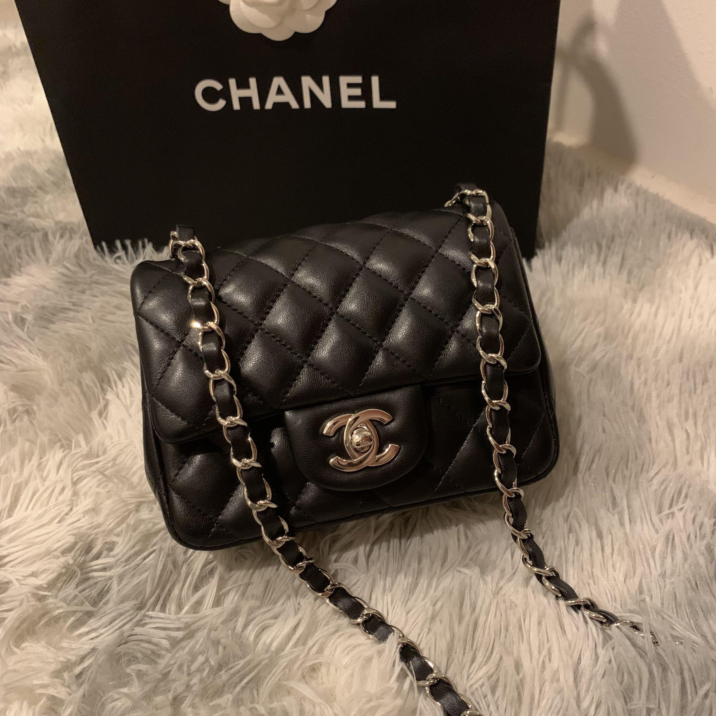 Chanel classic mini square flap bag