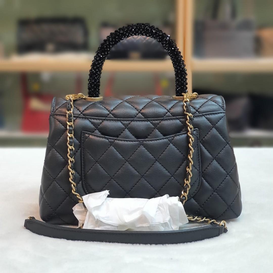 Limited Edition !! Chanel Coco Handle, Luxury, Bags & Wallets on Carousell
