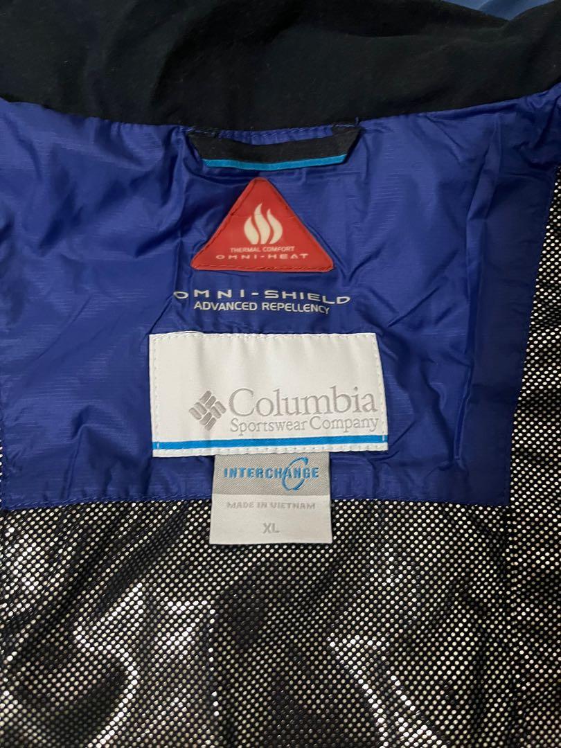 Columbia Omni Shield Advance Repellency Men Xl Blue Men S Fashion Clothes Outerwear On Carousell
