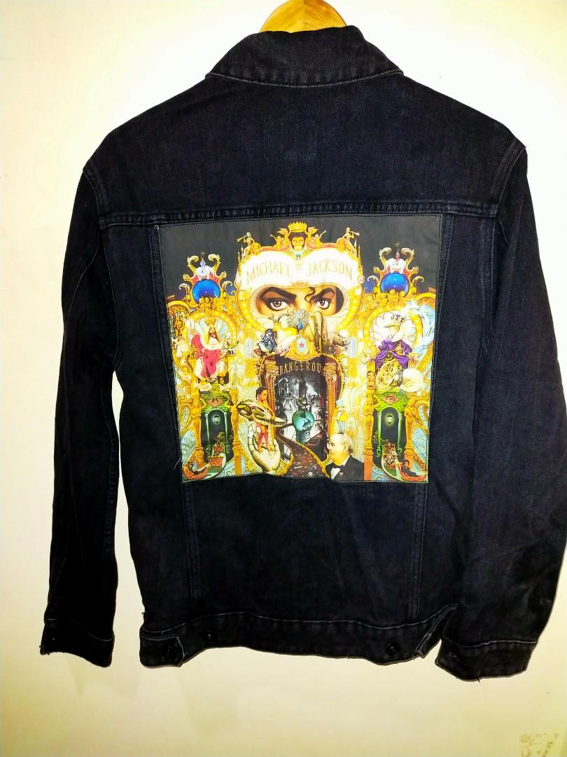 Michael jackson denim on sale jacket cotton on