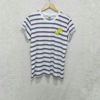 Cotton On Smiley Striped Tee