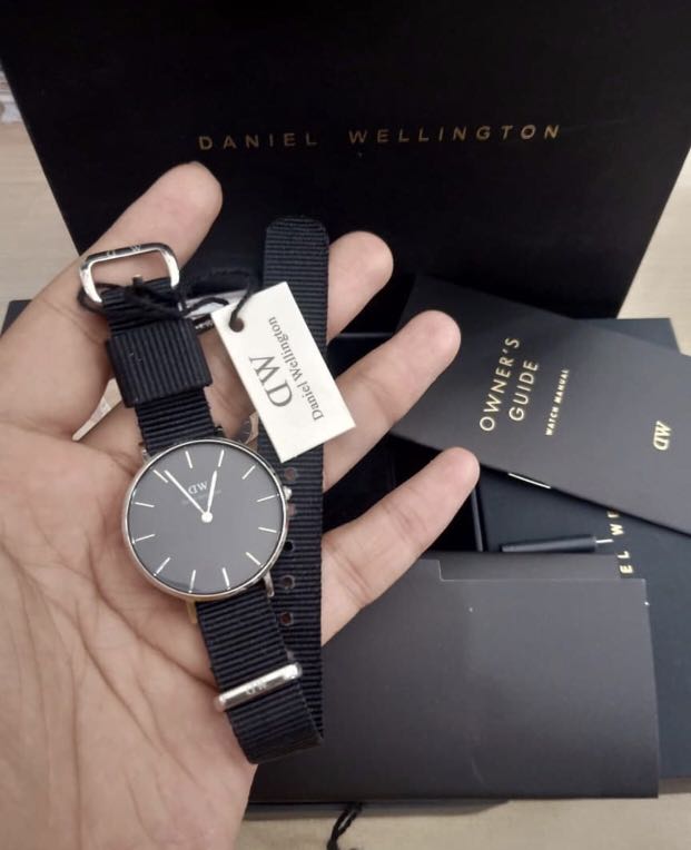 Daniel wellington canvas clearance