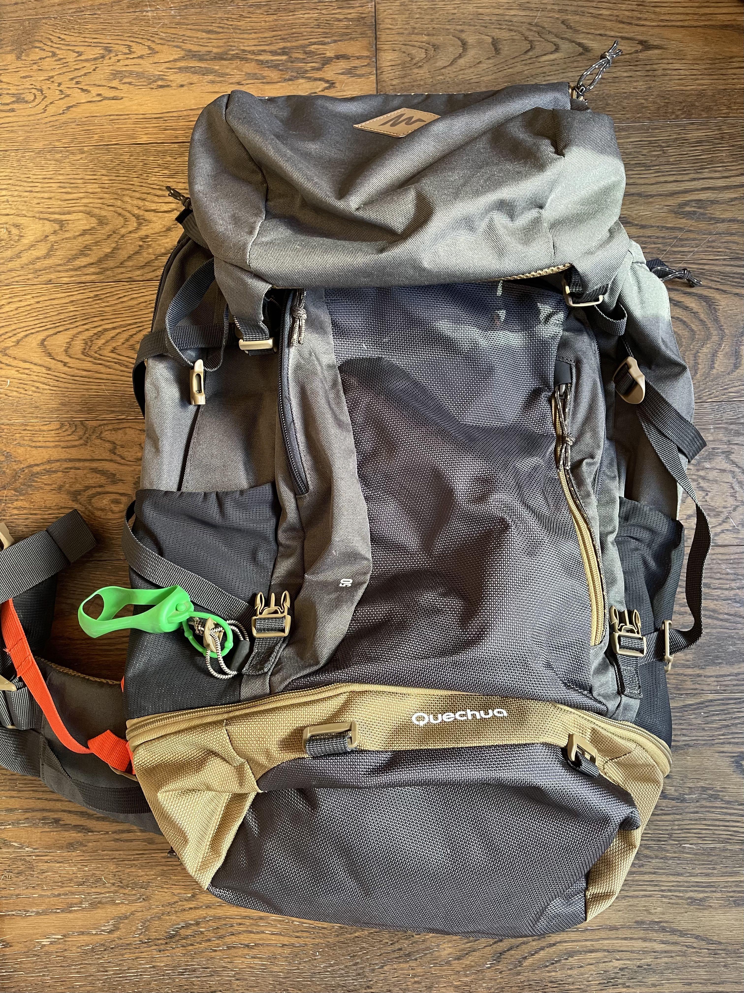 decathlon 50l backpack