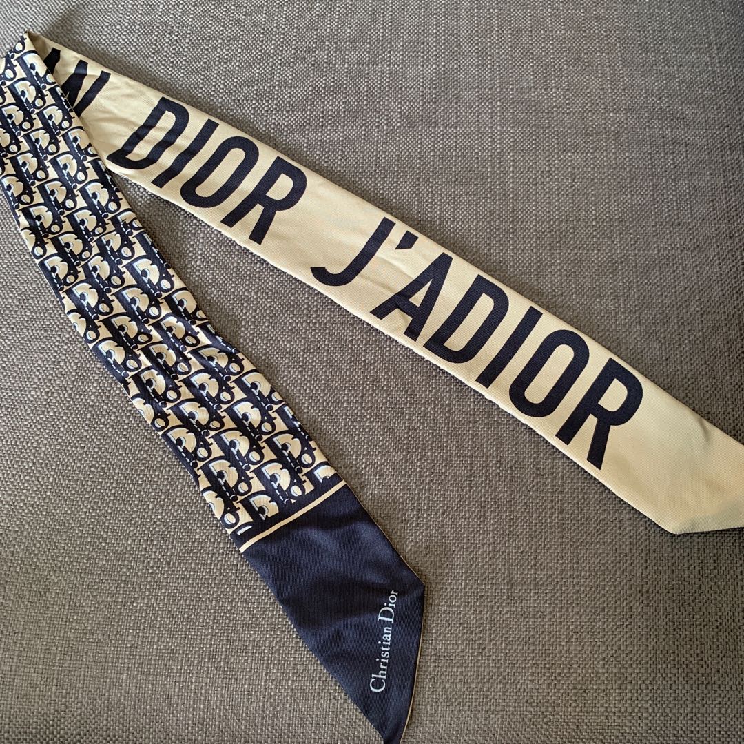 Dior Oblique JaDior Mitzah Scarf Twilly