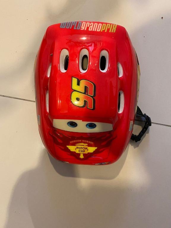 disney cars bike helmet