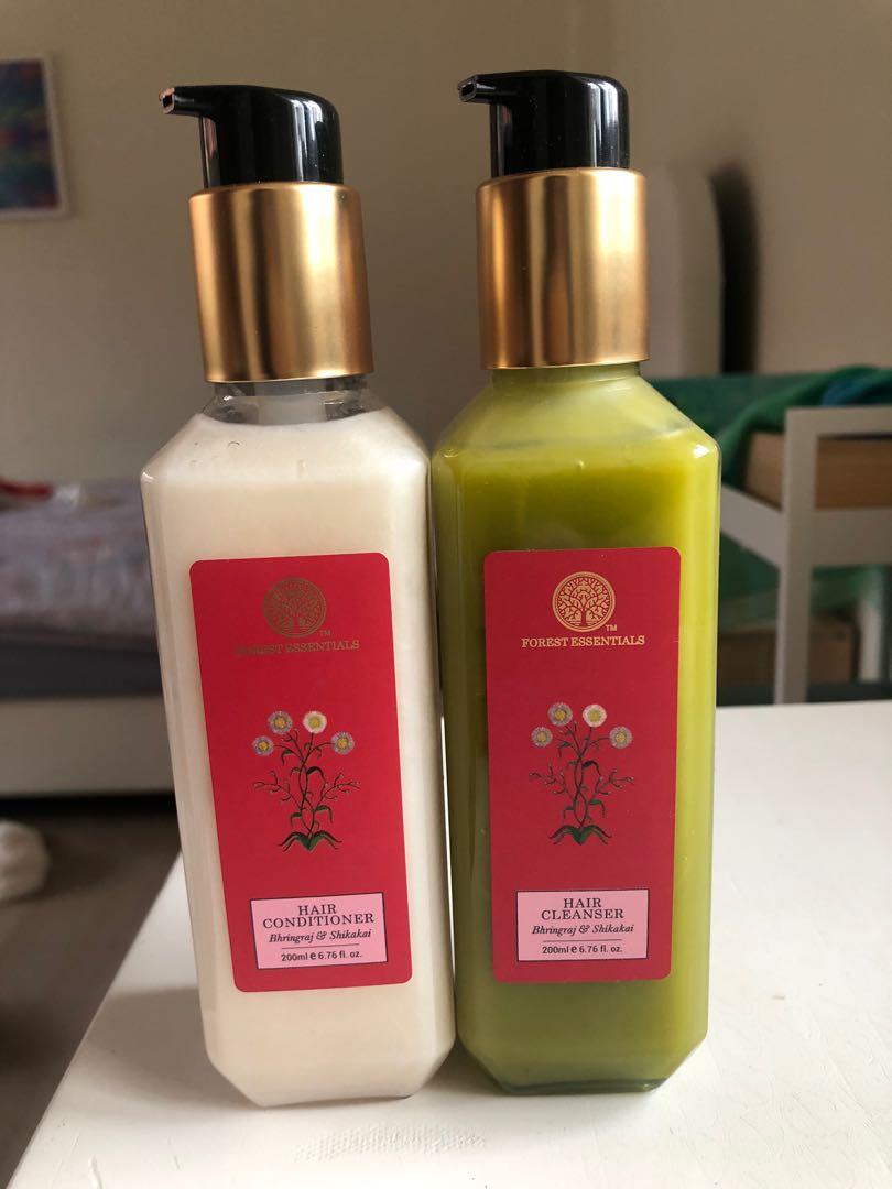 Forest Essentials Bhringraj & Shikakai Hair Cleanser & Conditioner, Beauty & Personal Care, Hair on Carousell Forest Essentials Bhringraj & Shikakai Hair Cleanser & Conditioner, Beauty & Personal Care, Hair on Carousell