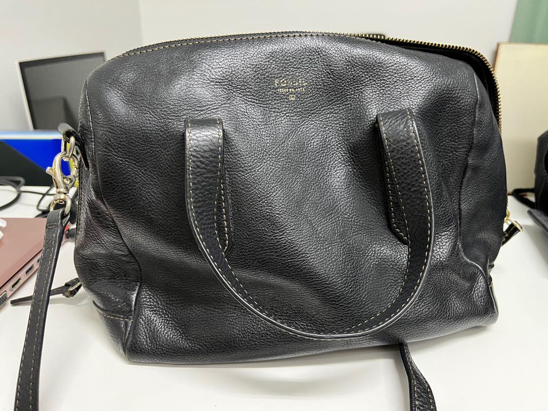 Fossil Women Sydney Leather Satchel Purse Handbag Neutral Multi Patchwork  10x9x6 for sale online | eBay