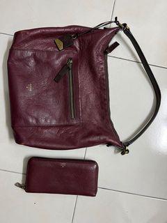 Discount Polène Handbags Malaysia - Numéro Un Burgundy