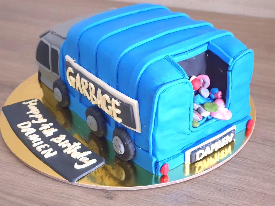 garbage truck birthday cake｜TikTok Search