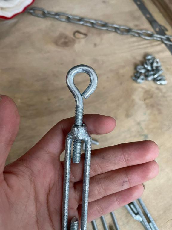 GI TURNBUCKLE SPECS HOOK EYE REGULAR 6MM, Commercial & Industrial