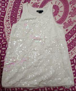 Girls Sequined Top - GapKids 8