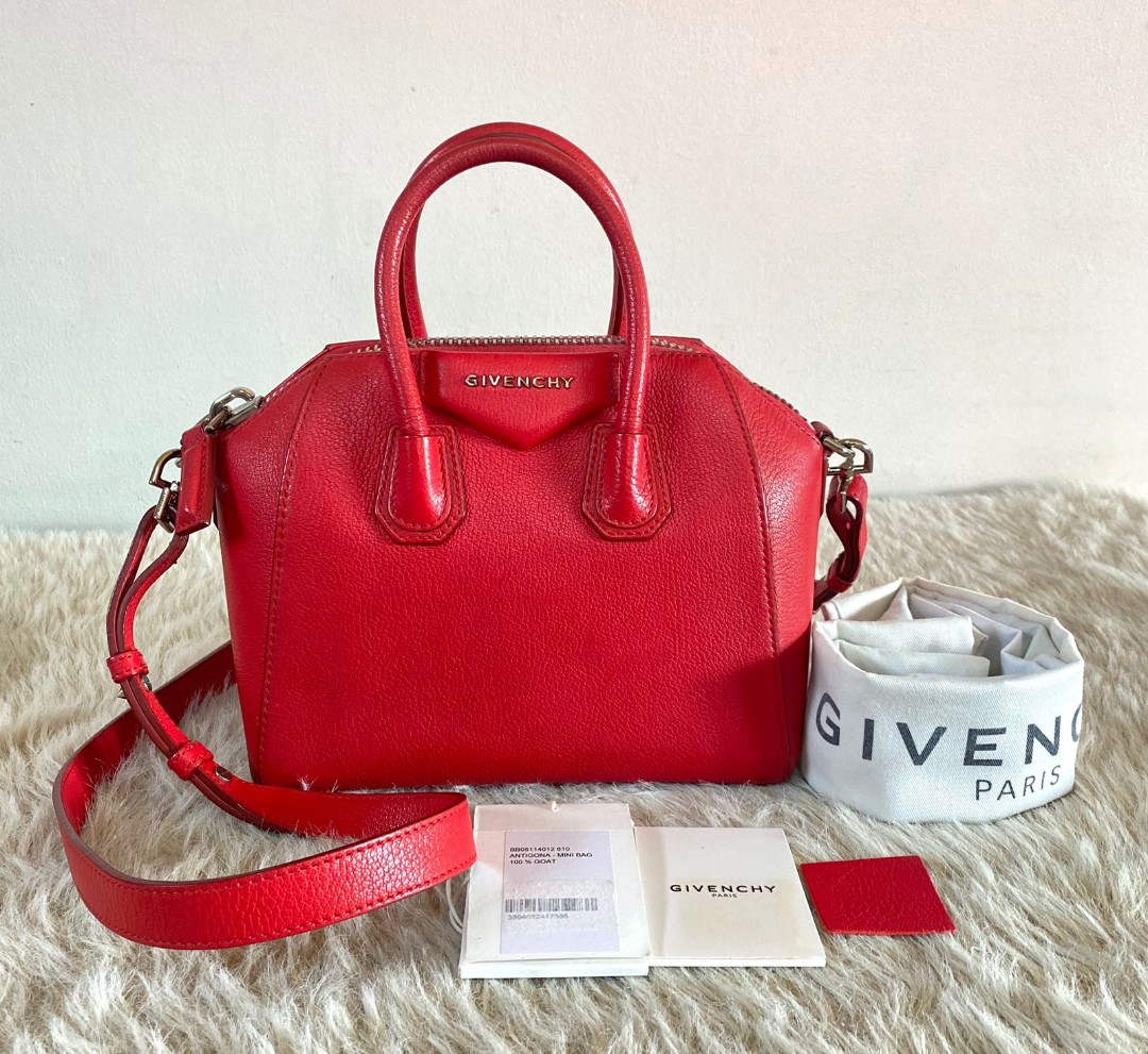 Preloved Givenchy Mini Antigona, Luxury, Bags & Wallets on Carousell