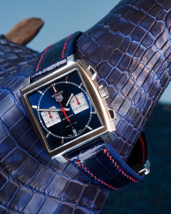 Tag heuer monaco top nato strap