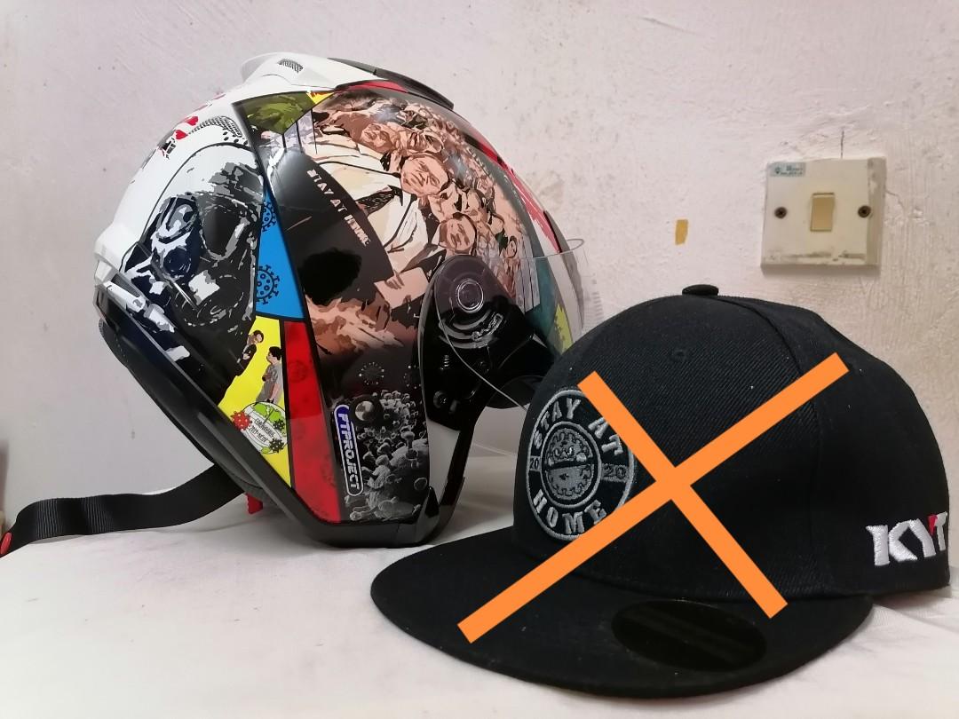 Helmet kyt frontliner, Auto Accessories on Carousell