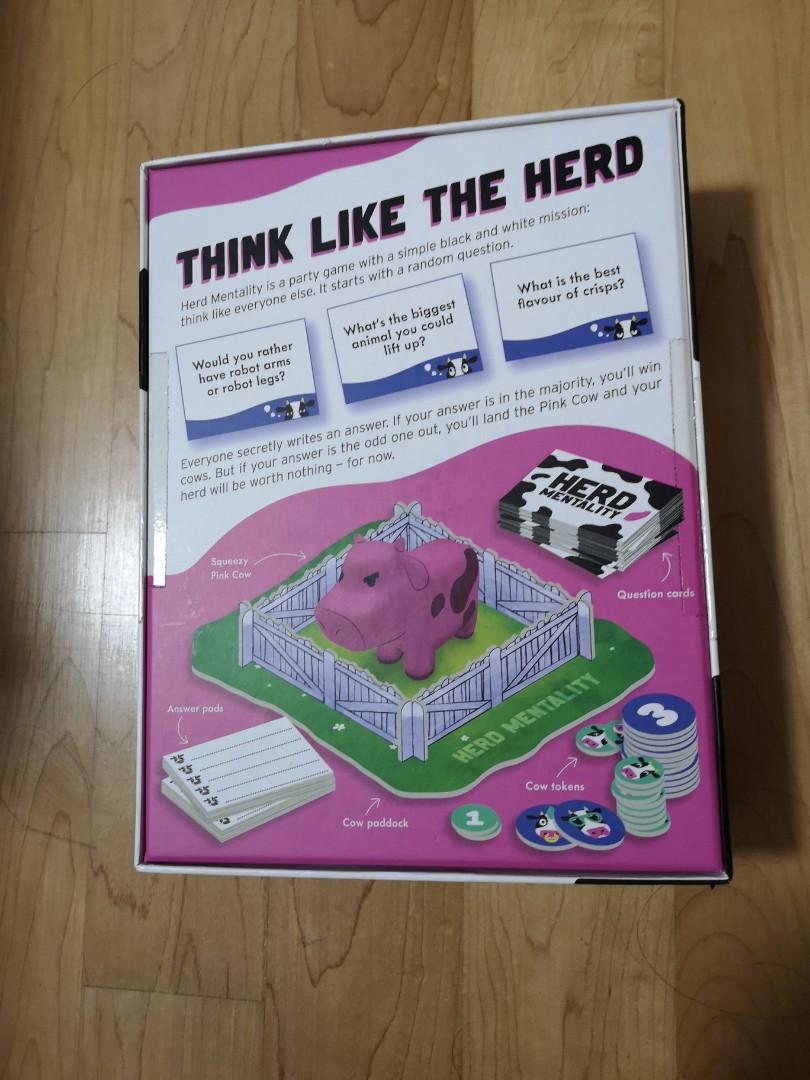 Herd Mentality boardgame / board game / party game, Hobbies & Toys