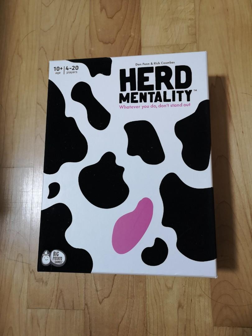 Herd Mentality boardgame / board game / party game, Hobbies & Toys
