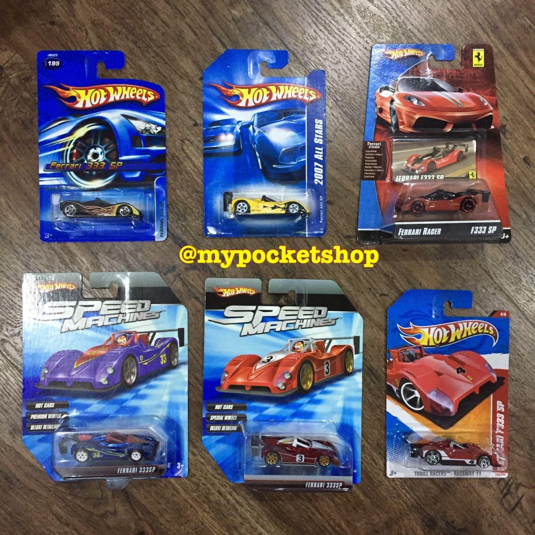 Hot Wheels 2000 First Editions 550 Maranello 2 Card Versions 333sp set of 3 for sale online