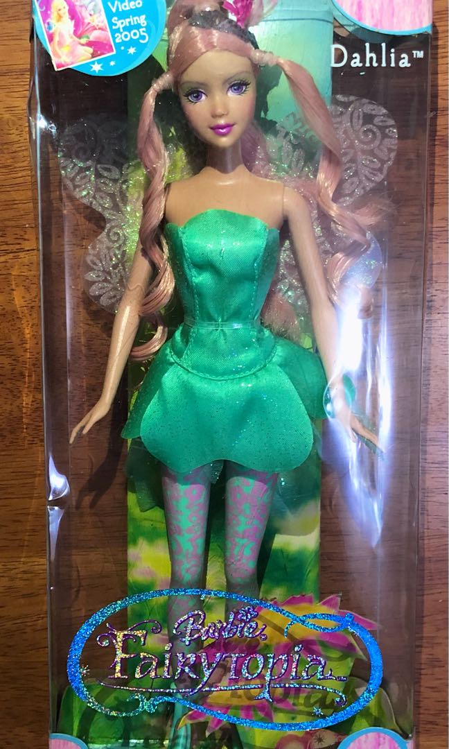 Barbie fairytopia shop dahlia doll